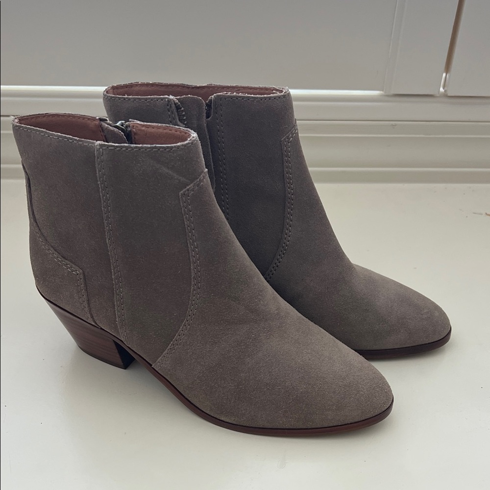 Madewell Taupe Ankle Boots